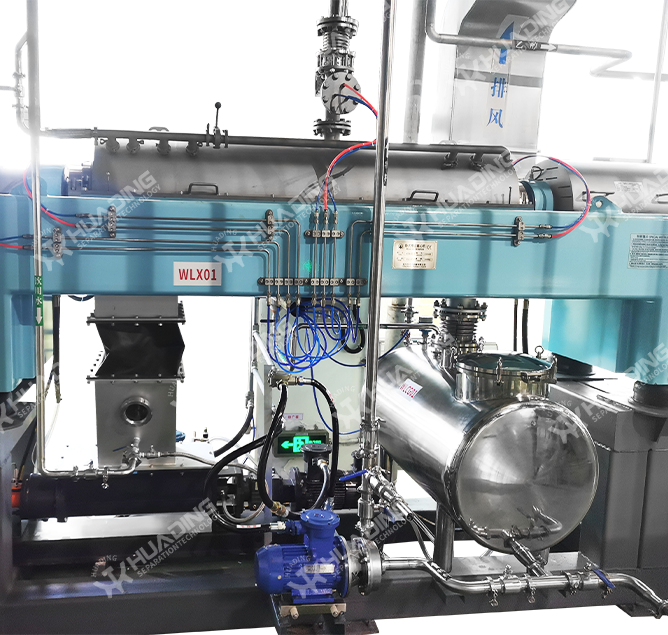 Vegyipari dekanter centrifuga